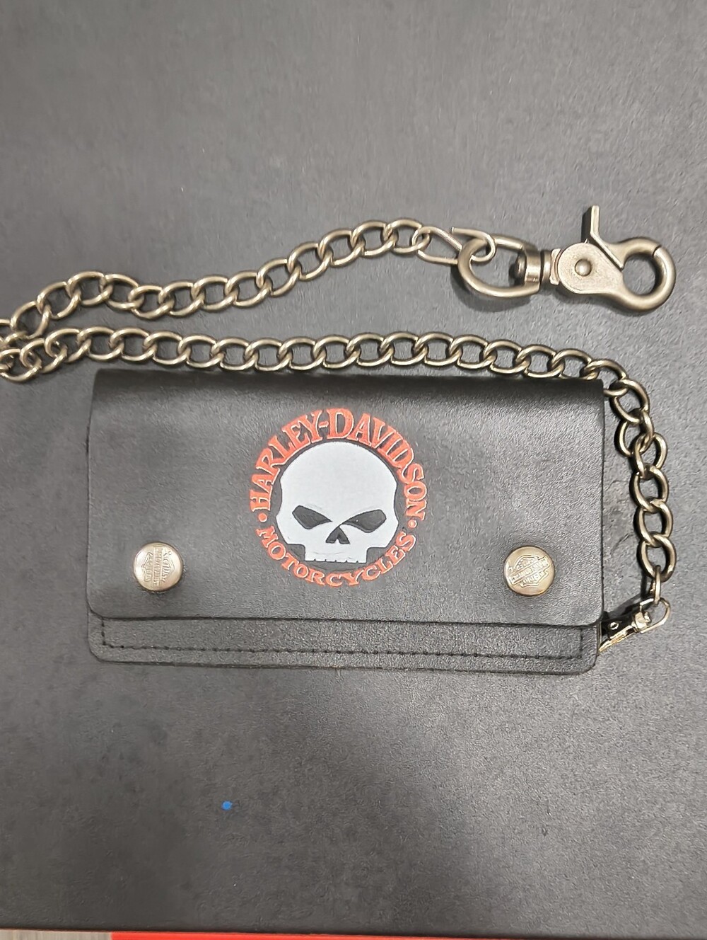 Harley-Davidson Black Leather Wallet